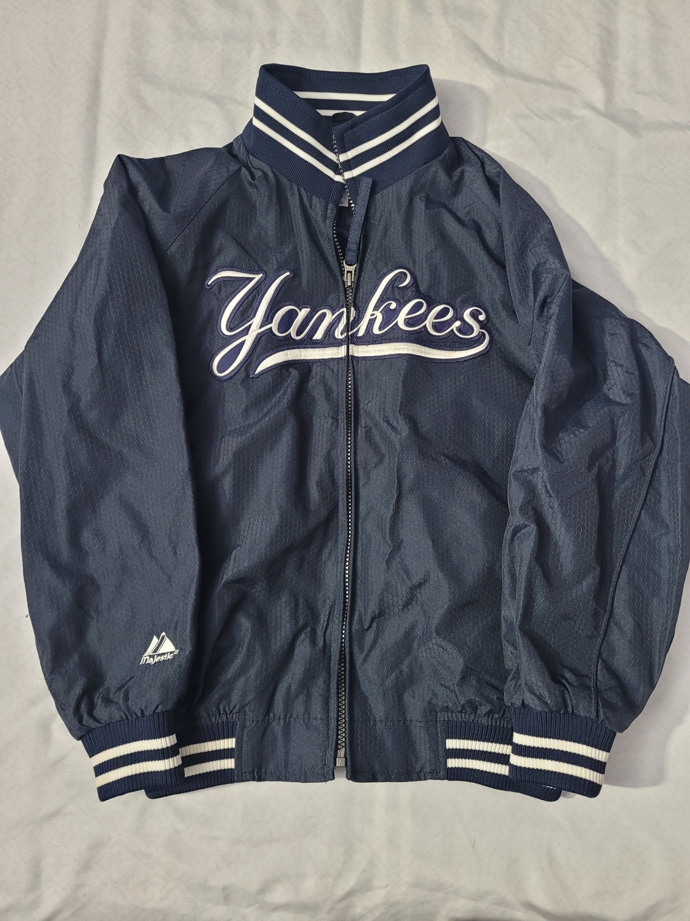 New York Yankees Varsity Bomber Style Jacket Boys Youth
